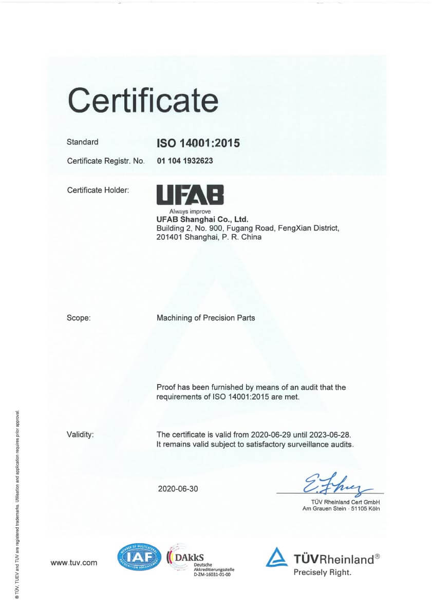 Certifieringar ISO 9001-2008 ISO 1400-2004 ISO 3834-2-2005